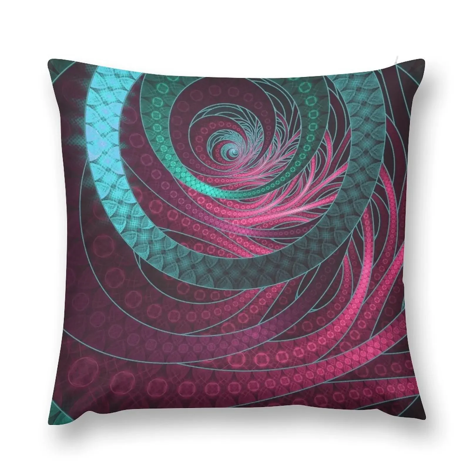 Abstract Bangles of Very Berry Bubblegum Bands Throw Pillow Sofa Covers luxury decor Cusions Cover Pillowcase pillow