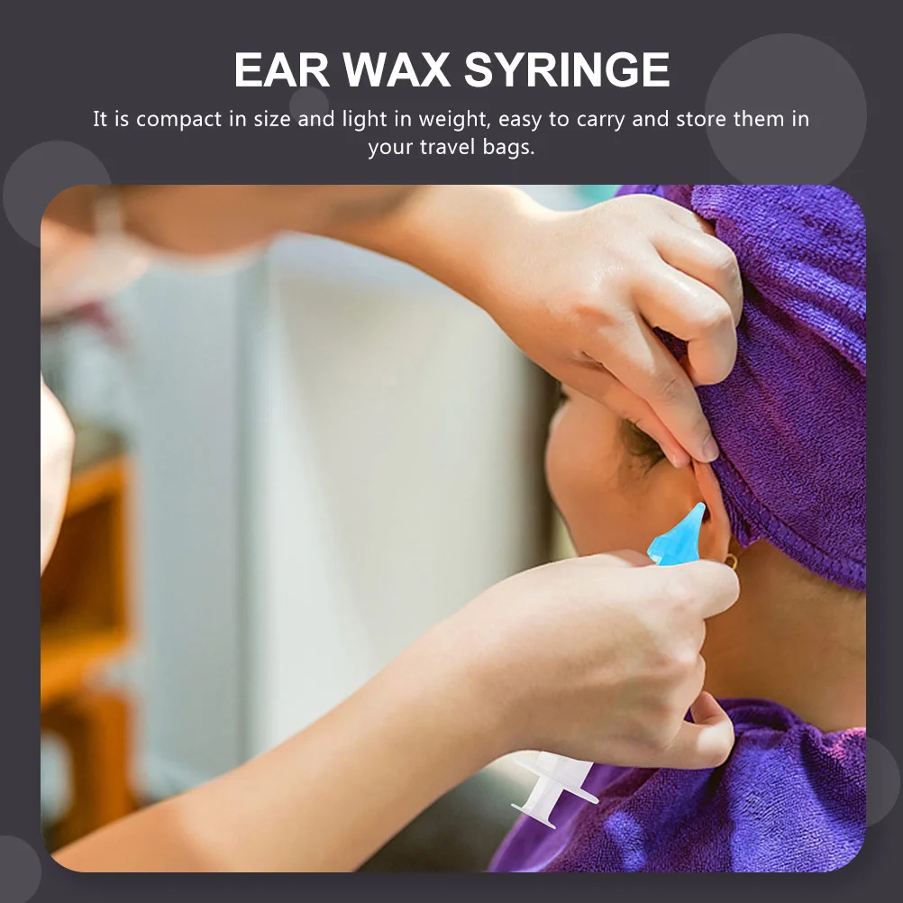 4 قطع من حقنة شمع الأذن الاحترافية لإزالة شمع الأذن اللطيفة والفعالة في المنزل أو أثناء التنقل #5