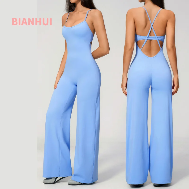 mono-de-yoga-con-espalda-decorativa-casual-moderno-elastico-adelgazante-pantalon-de-pierna-ancha-body-deportivo-para-mujer