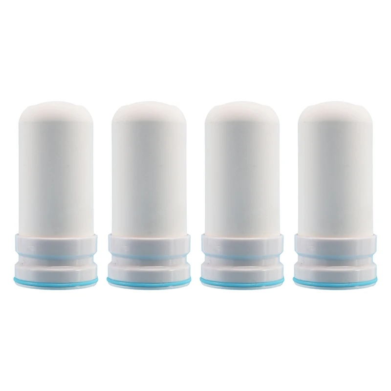 4Pcs Water Filter Cartridges for Kubichai Kitchen Faucet Tap Water Purifier Activated Carbon Tap Water Filter