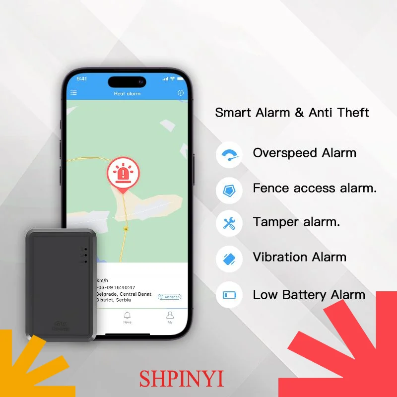 ZOOBII P8-W Mini 4g Power Saving Mode GPS Tracker Wireless Device Portable GPS Tracker With Strong Magnet