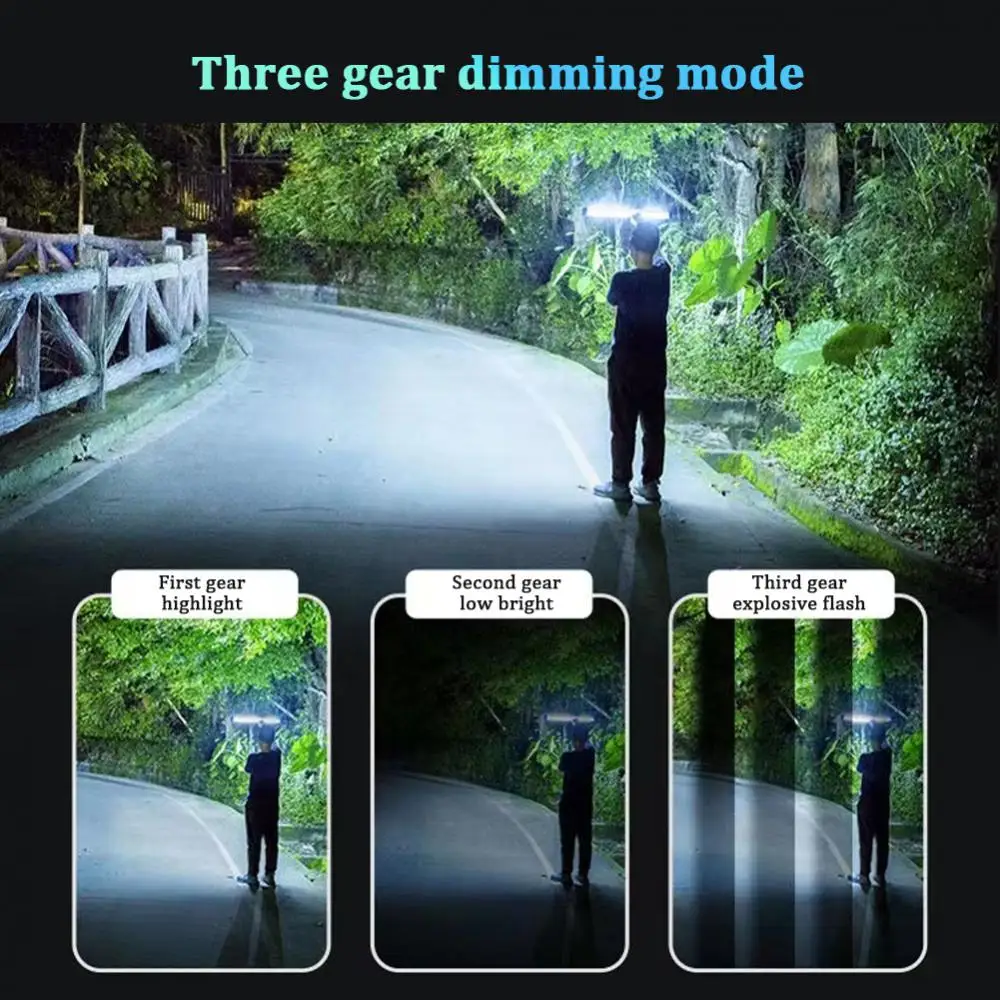 Long LED Tube Night Magnetic 17CM 32CM 52CM USB Rechargeable Emergency Light Outdoor Portable Long Strip Emergency Light