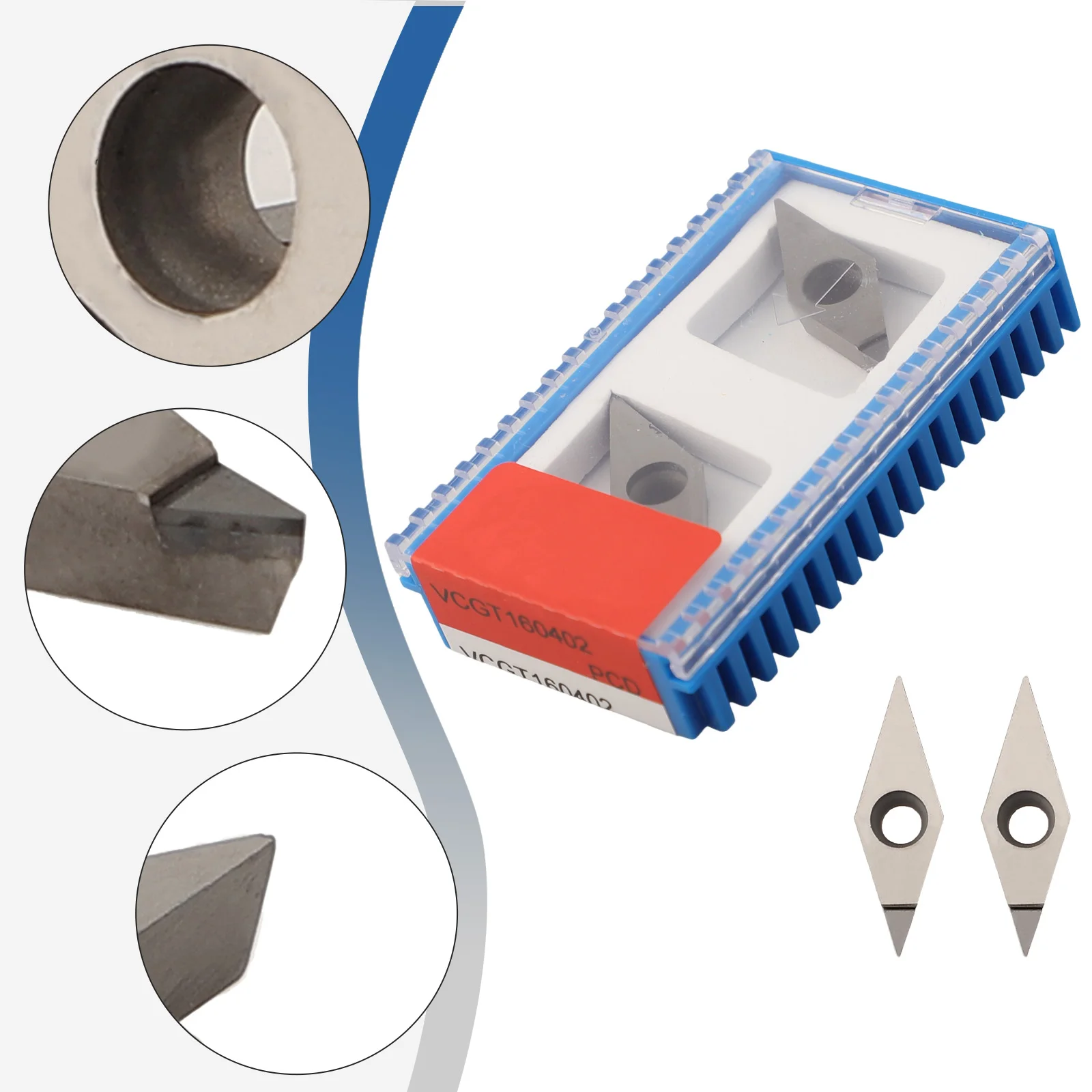 CNC Insert For Aluminum for pcd CNC Turning Insert CNC Machining High Toughness Solid And Practical Stable Performance
