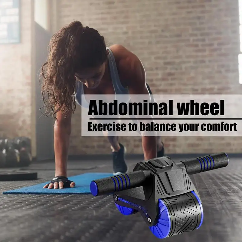 Abdominal Wheel Home Gym Roller AB Roller Gymnastic Wheel Fitness Abdominal Training Sports Equipment Supplies For Body Shaping