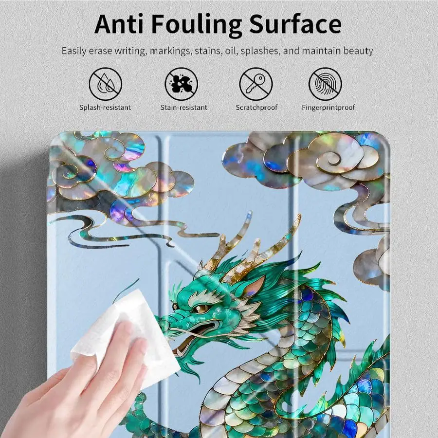 Y-Fold Holder Cover Tablet Case For iPad Pro 2025 Air 4 5 M3 M2 1 2 M4 11inch Pro 11th 10th 9th 8th 7th 12.9inch Mini 6 7