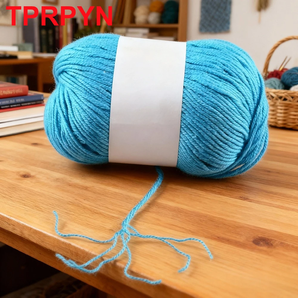 2pcs Hand knitting Cotton Silk Yarn Soft Warm Yarn to knit blanket sweater blanket sock threads crocheting bag amigurumi line