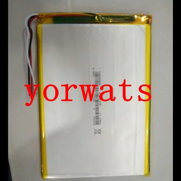 New Hot A Rechargeable Li-ion Cell  3.7V polymer lithium battery 4070100 3200mah 3 line plate intelligent K7/ Newman A73HD