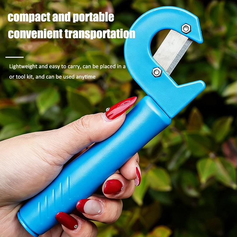 Labor-saving C-Type Tomato Leaf Remover Portable Multifunctional Tomato Leaf Trimmer Efficient Garden Leaf Removal Tool