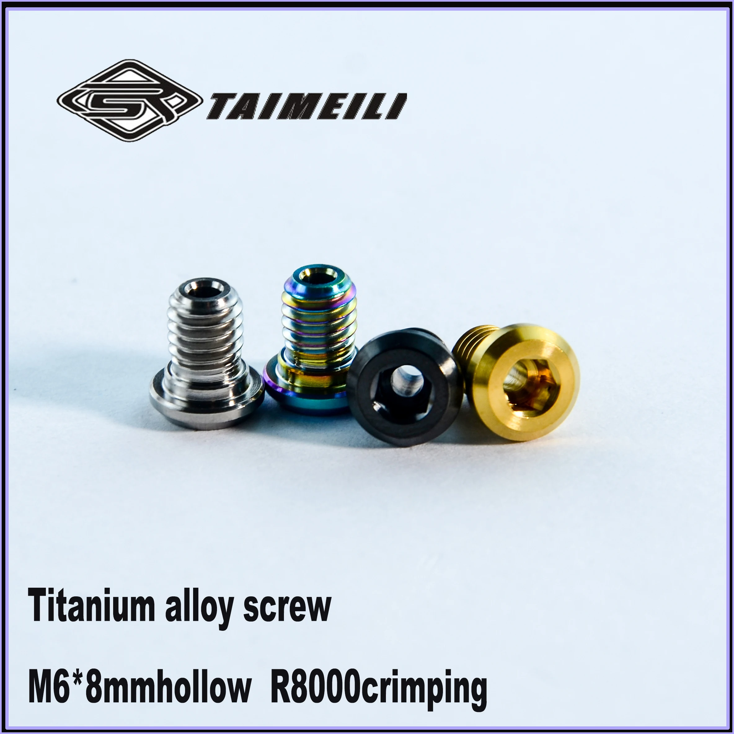 TAIMEILI Titanium Alloy Screw Bicycle Speed Change Locking Screw R8000 Lock Wire Modification and Repair