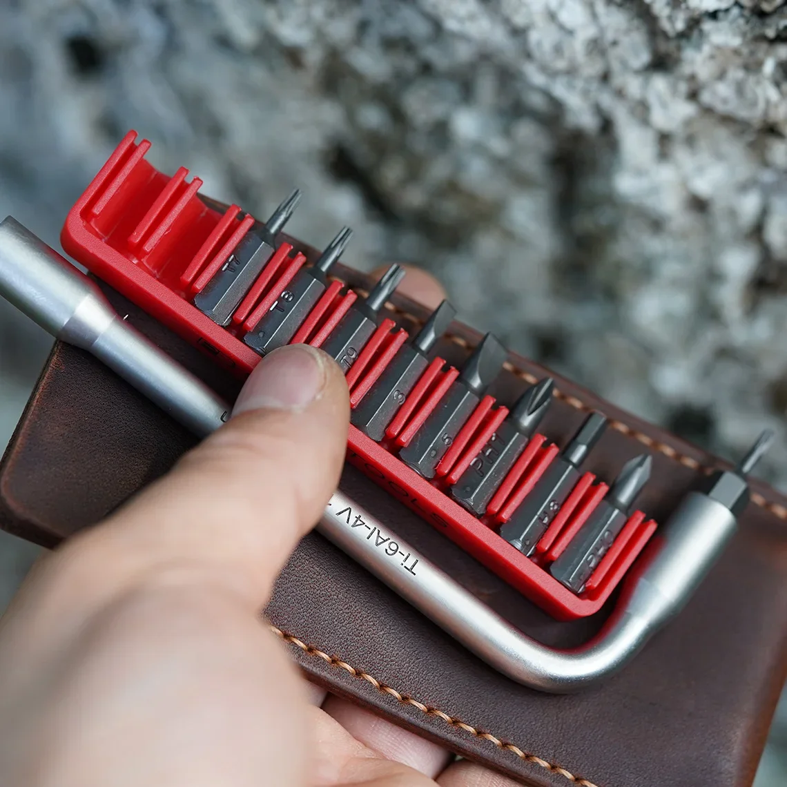 Titanium Alloy L Wrench 14 Inch 635mm Screwdriver Pentalobe Universal Handle One-Piece Processing Multifunctional Tool