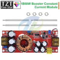 TZT 1500W 30A  / 1800W 40A DC-DC Boost Converter Step Up Power Supply Module 10-60V to 12-97V adjustable voltage charger