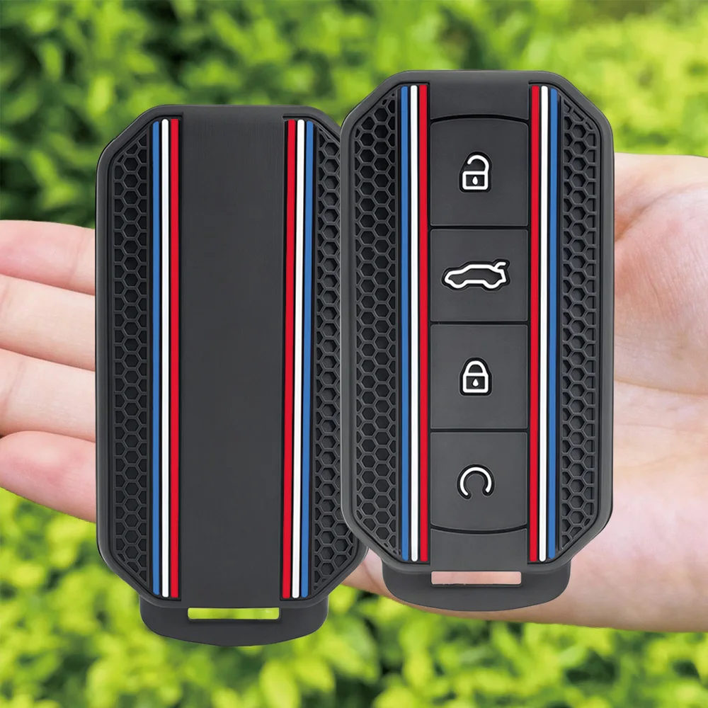 For Chery Jaecoo J5 J7 Tiggo 7 Pro Max 8 9 Omoda C5 E5 iCAR 03 EQ7 Soft Touch Key Protector