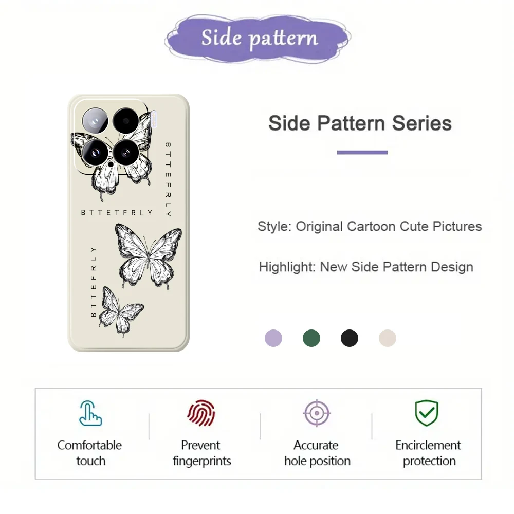 حافظة لهاتف شاومي Mi 15 Ultra Mi 14T 13T 12T 11T Pro غطاء من السيليكون لهاتف Xiaomi Mi 13T Pro Mi 11T Pro