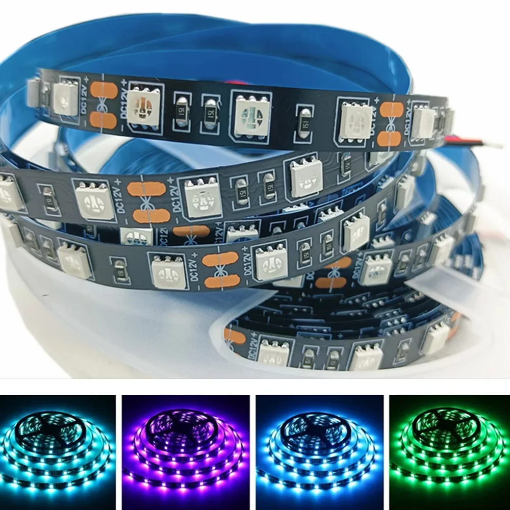 USB LED Strip 5V SMD5050 RGB Changeable LED TV Background Lighting 50CM 1M 2M 3M 4M 5M DIY Flexible LED Light