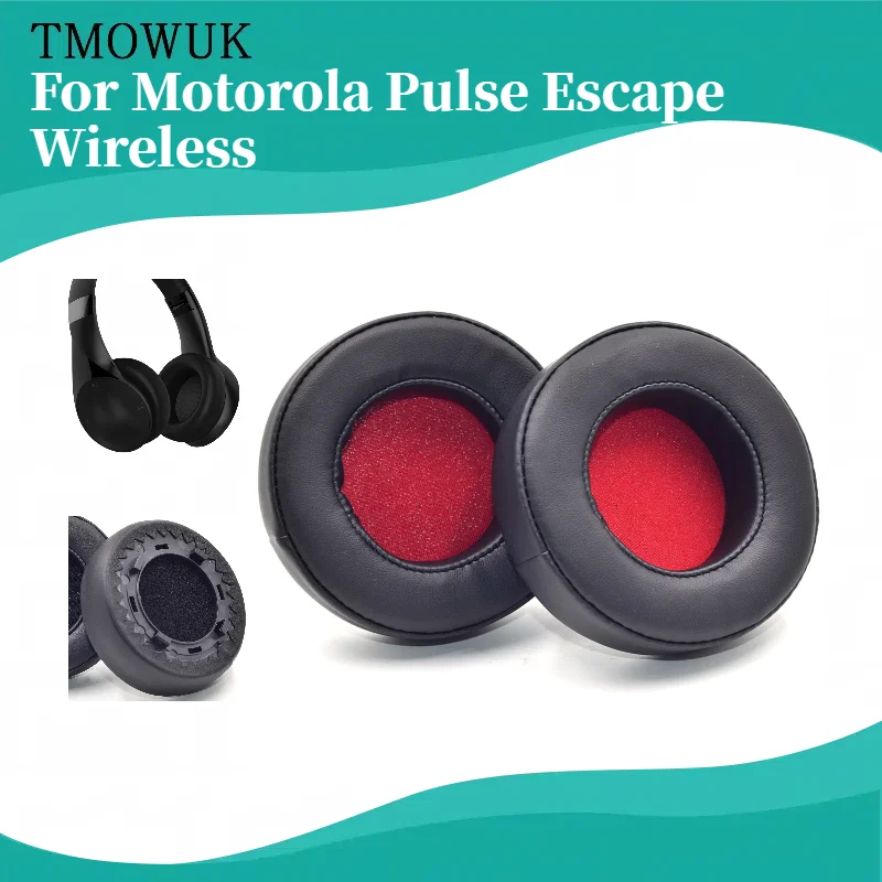

Replacement Earpads Foam Ear Pads With buckle for Motorola Pulse Escape Wireless Headphones Earmuff Repair Parts