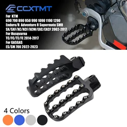 Motorcycle CNC Lengthen Footrest Pedals Foot Peg For KTM 1290 1090 990 950 890 790 690 Adventure SMC/R/S Supermoto 2004-2023