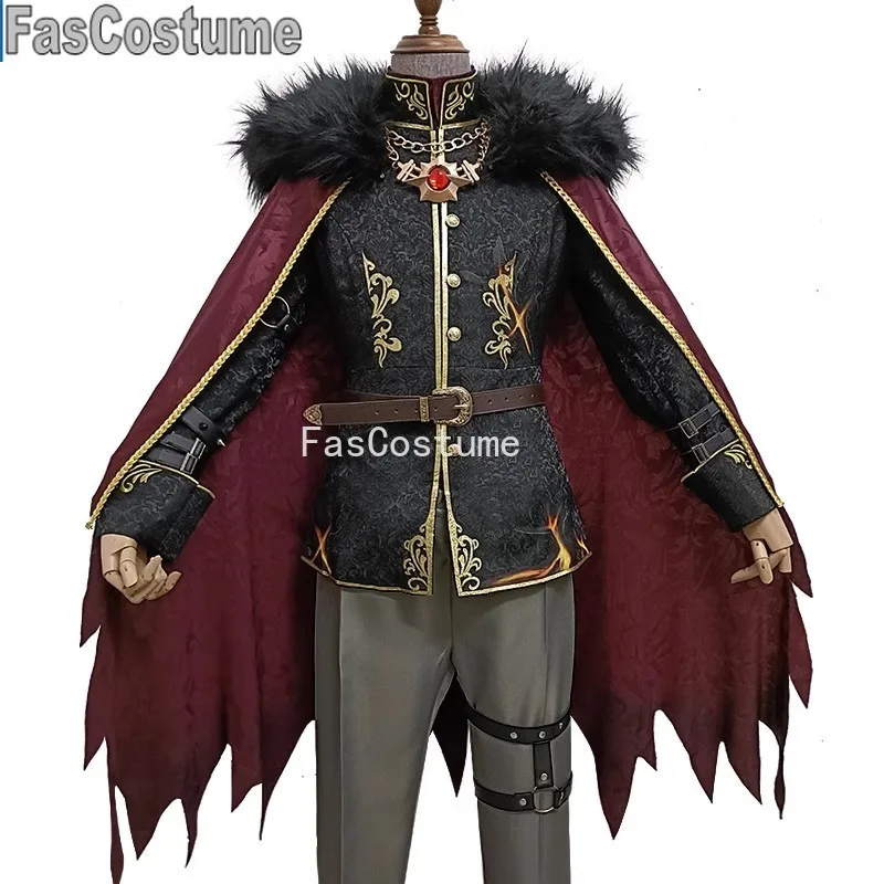 

2025Identity V Ithaqua Sun Gold Skin Rare Fashion Game Suit Handsome Cosplay Costume Halloween Party Role Play Outfit Men