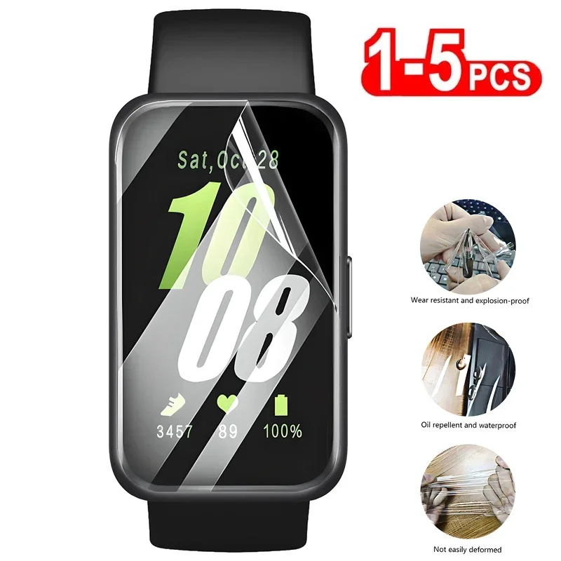 1-5PCS Hydrogel Film for Samsung Galaxy Fit 3 HD Screen Protector Anti-scratch Protective Film for Samsung Galaxy Fit3 Not Glass
