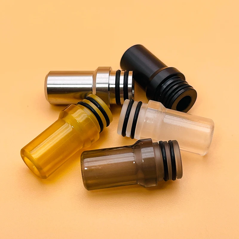 Aksesoris DSX 510 MTL Drip tip 316ss PC PEI bahan e-cig Drip Tip untuk Flash-e-vapor V4.5S + RTA e-cig Atomizer