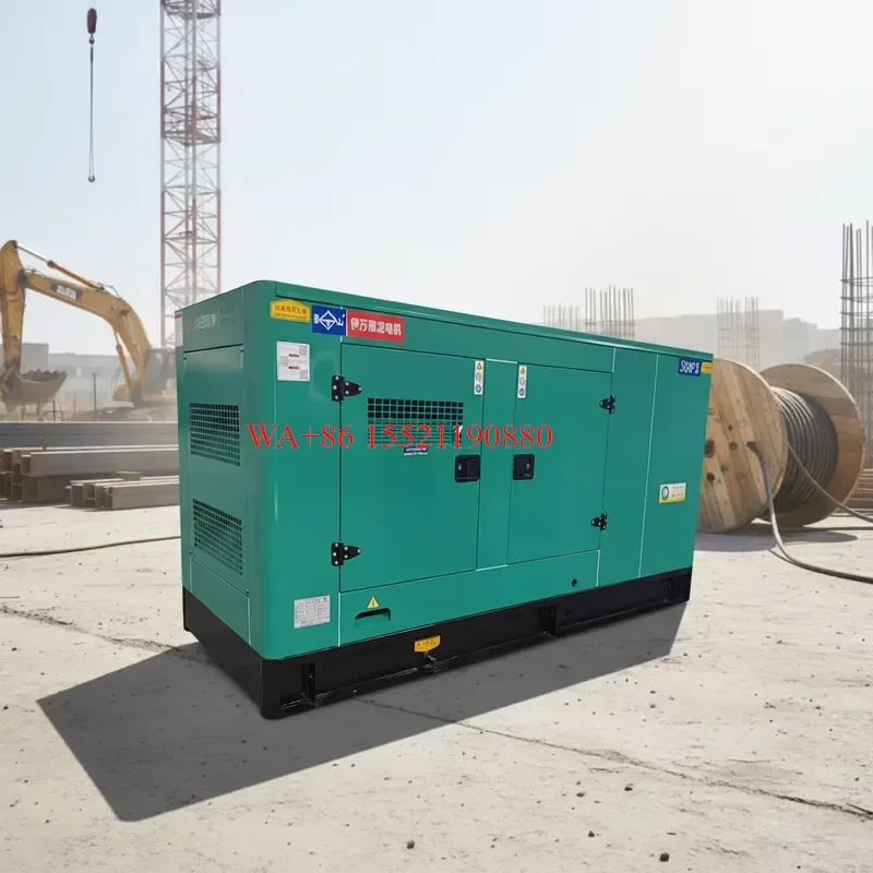 WMWMNU for Taishan 50kW 62.5kVA 60kVA Silent Three Phase Diesel Generator Customizable 100 Percent Copper Alternator ISO CE
