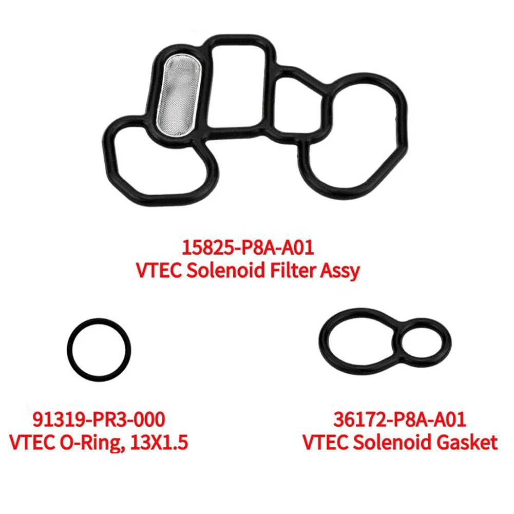 For Honda For Accord 15825 Gasket ​Spool Valve 91319-PR3-000 91319-PR3-000 36172-P8A-A01 Gasket Kit Reference OEM 15825-P8A-A01