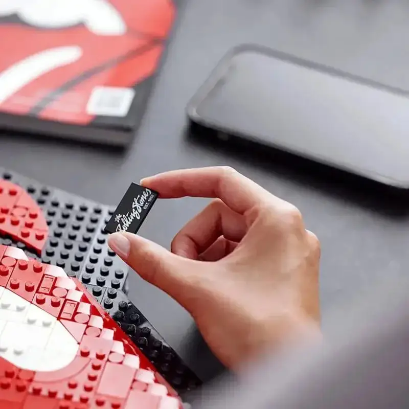 Nieuw product Rolling Stones TongueArt Life 3D1998 STKS gebouw wandmontage speelgoed herdenkingsmunt kinderen Gift 31206