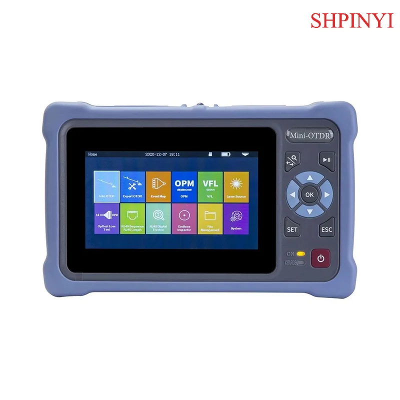 

FC4000 Дешевая цена мини otdr 1310 нм и 1550 нм 4,3-дюймовый сенсорный экран 24/26 дБ OTDR