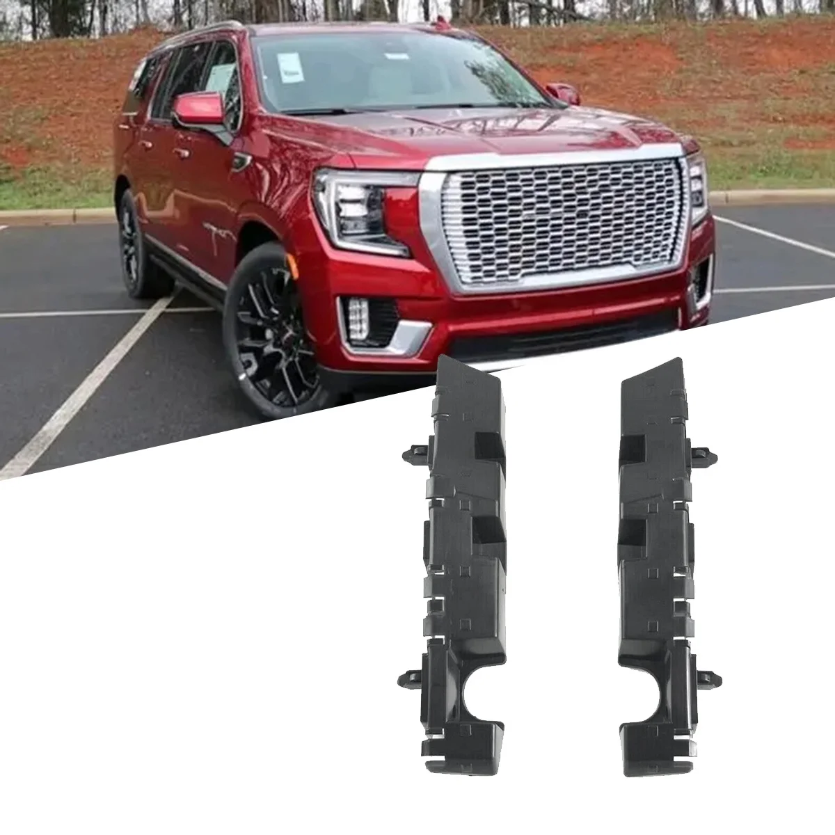 1Pair Front Bumper Bracket 84922824 84922823 for GMC Yukon XL 2021-2024 GM1062137 GM1063137 Car Bumper Retainer Support