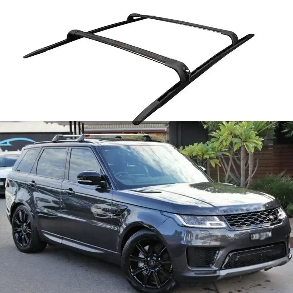 High Quality Aluminum 4PCS Roof Rail Cross Bars Fits For Range Rover Sport 2013-2022 Luggage Carrier