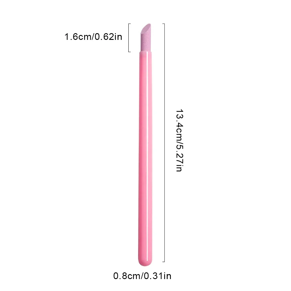 Quartz Stone Scrub Nail File Rods Cuticle Remover Dead Skin Remover Perfect Gift Lightweight Portable Handy Use Manicure Tools