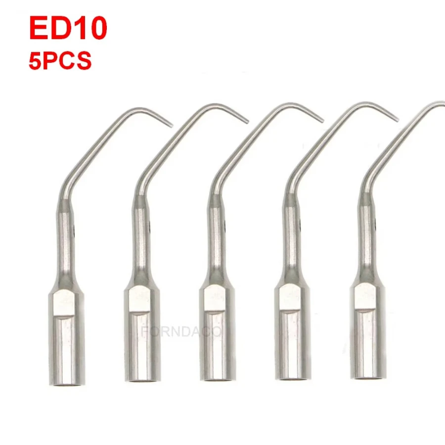 5pcs ED10 Dental Ultrasonic Scaler Tip Scaling Dentists Tools Periodontics Endodontics for SATELEC NSK GNATUS DTE