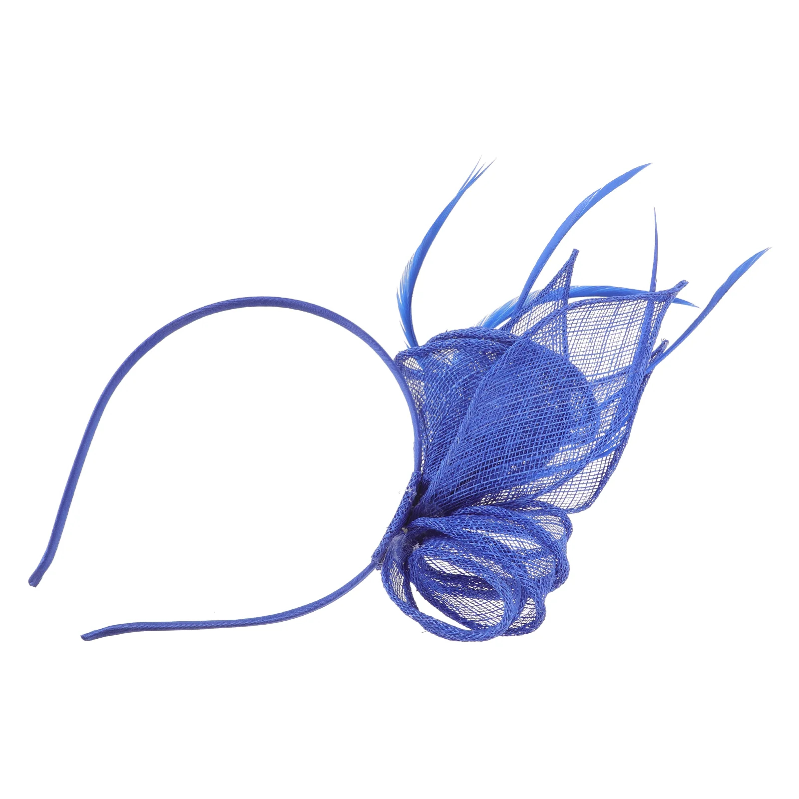 

Head Bands Veil Headband Wedding Party European Blue Banquet