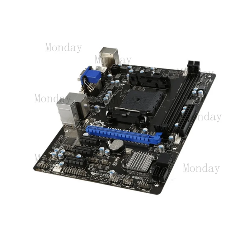 

Материнская плата W FOR MSI A68HM-P33 FM2/FM2+ A68H DDR3, поддерживает 7650K 6600K, протестировано