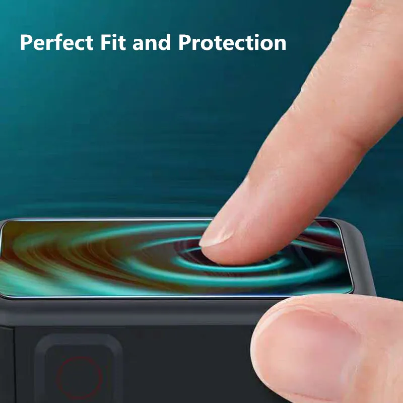 زجاج مقسى لـ GoPro Hero 13 ، صلابة 9 ساعة ، واقي عدسة ، شفاف ، عالي الدقة ، فيلم مضاد للخدش ، ملحقات