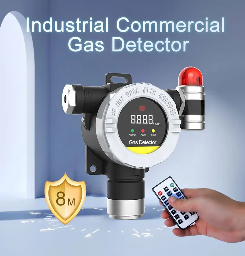 High Quality Gas Monitor Gas Leakage Detection Devices H2 H2S NH3 CH4 C2H2 GAS DETECTOR