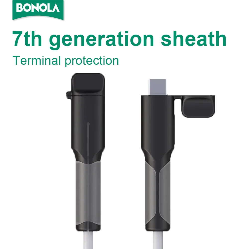 

Bonola Type C Charger Cable Protector Cord Saver USB C Silicone Charger Cable Protective Cap Accessories Dustproof Cover