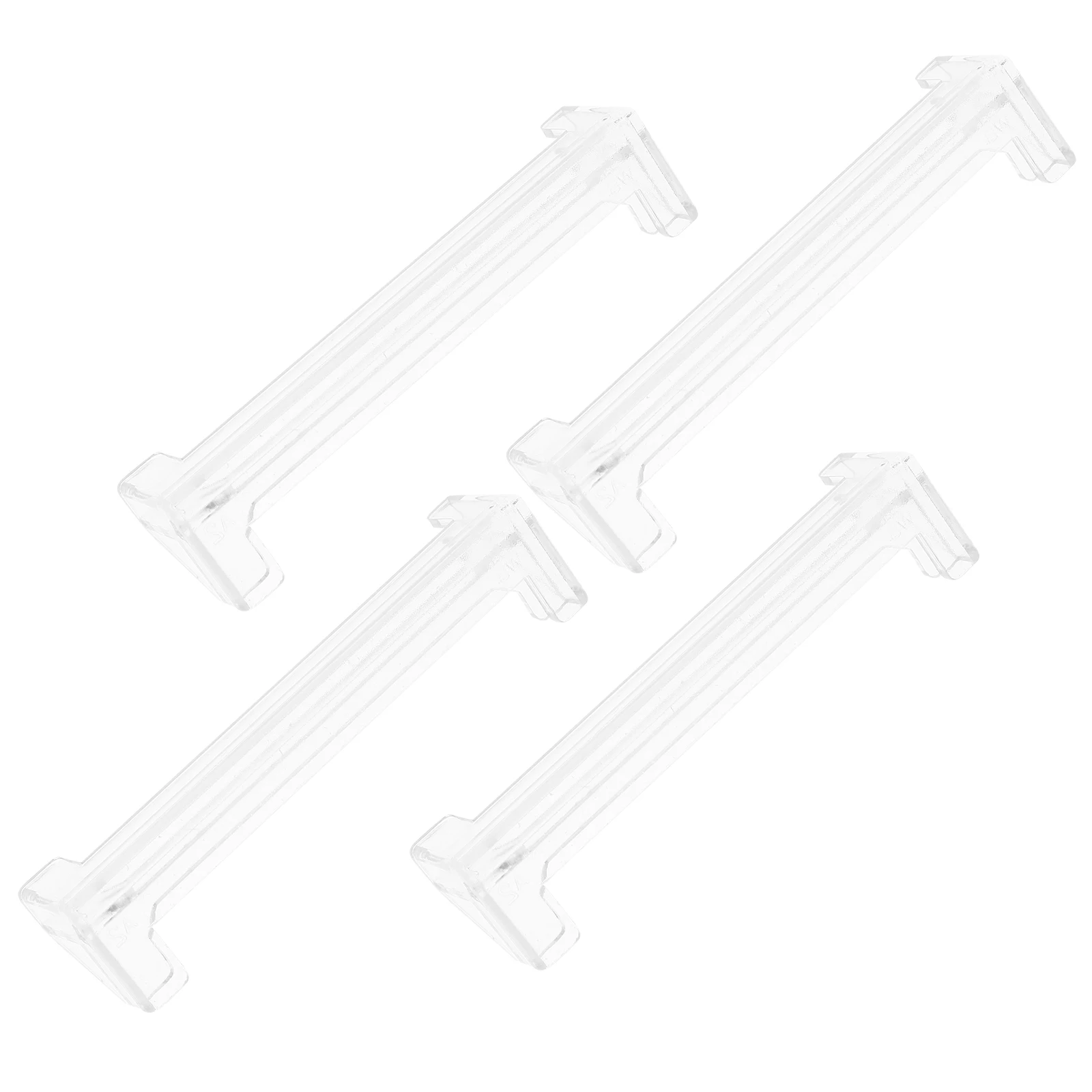 

4Pcs Vertical Blind Return Corner Adapter Clear Plastic Valance Replacement Blinds Accessories Valance Corners