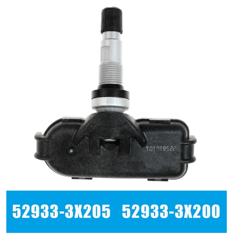 Датчик контроля давления в шинах TPMS 52933-3X205 52933-3X200 для Hyundai Elantra Tucson 11-16 Kia Forte Rio 14-18, 1 шт.