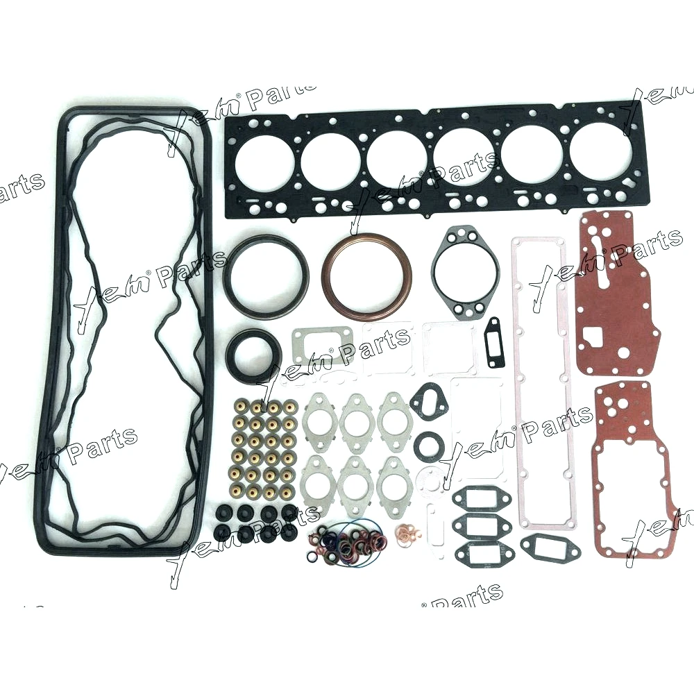 

Запчасти для двигателя Cummins ISB6.7 Комплект прокладок для капитального ремонта с прокладкой головки