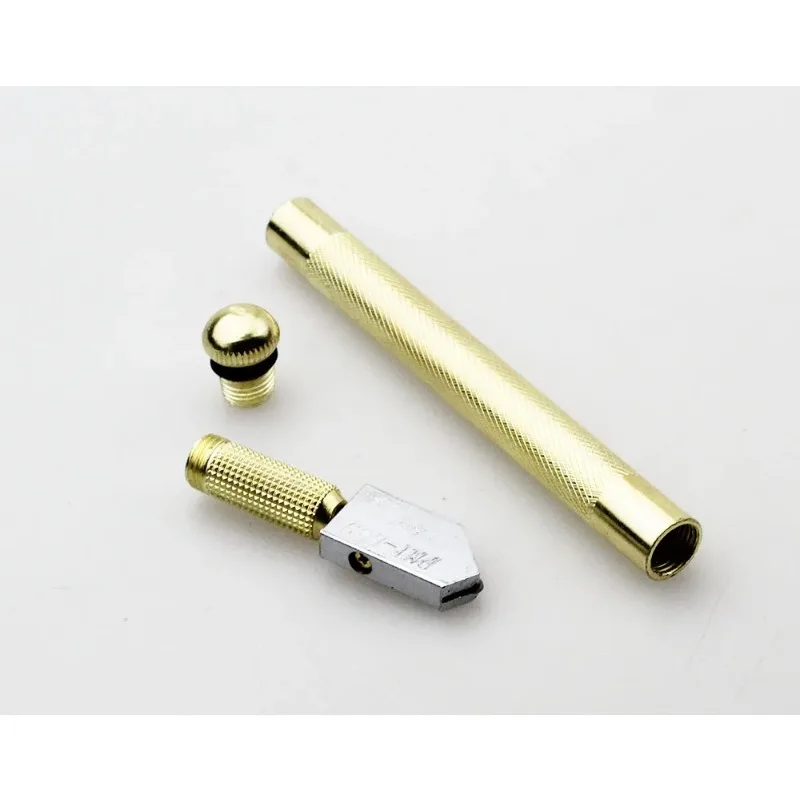 Professional Oil Filled Tungsten Carbide Bottle Glass Cutter Cutting Wheel Metal Handle Head Toyo Diamond Hand Tools