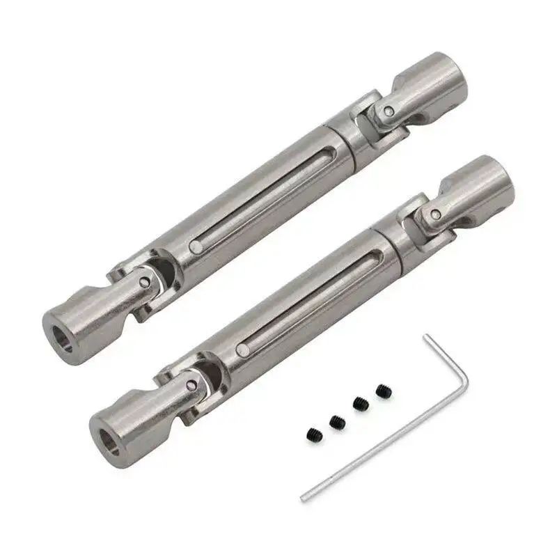 1/12 MN128/86/SG500 Dedicated Universal Joint Driveshaft 74mm Remote Control Car Metal Upgrade Part Electric Toy Accessories