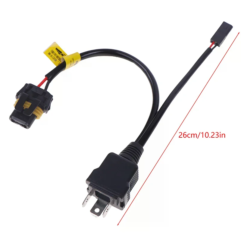 2 قطعة H4 التتابع Wireharness ل H4 لمبة ترقية ثنائية LED و زينون العارض عدسة اكسسوارات السيارات مضيئة