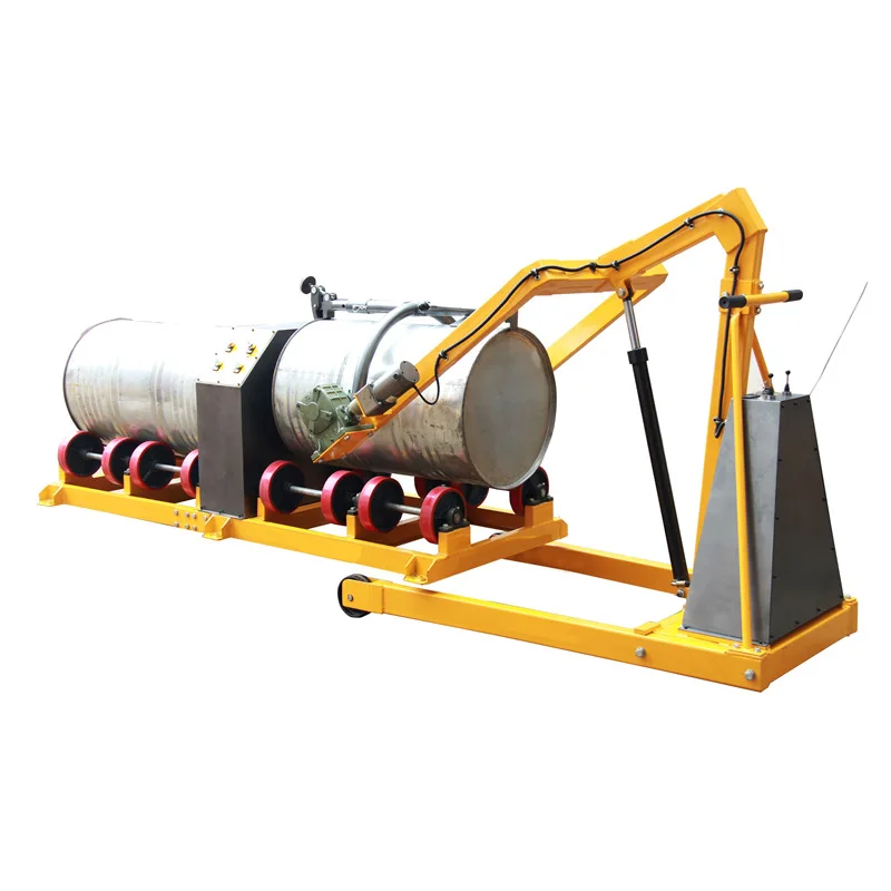 Electric single arm feeding car Electric oil drum feeding car Intelligent oil drum feeding machine