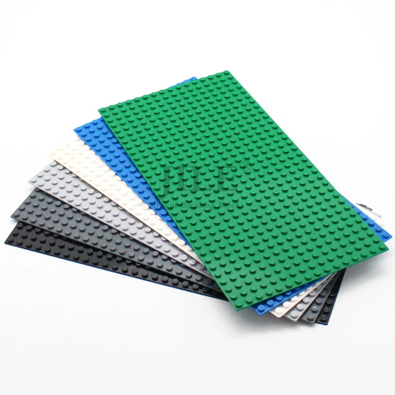 لوح أساس لبنات البناء للأطفال ، بلاستيك تصنعه بنفسك ، إكسسوارات طوب كلاسيكية ، لعبة بناء ، لوح قاعدة ، MOC ، 16x32 نقطة ، 1 #5