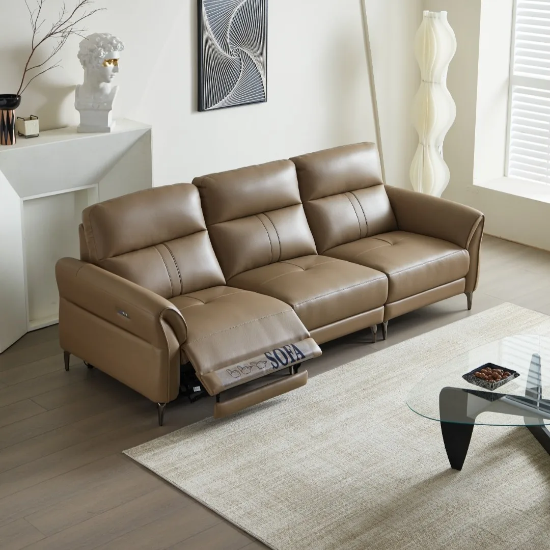 *e for Wholesale Leather Sofa with Power Recliner Luxury Recliner Sofa Set Electric Gaming Sofa Chair&