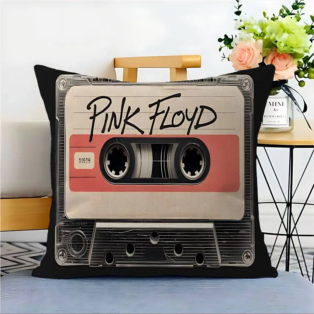 P-Pink-F-Floyds Rock Band Pillow Anime Pillow Sofa Bed Head Pillow Cover Cushion Cover 45x45 Cm Fashion