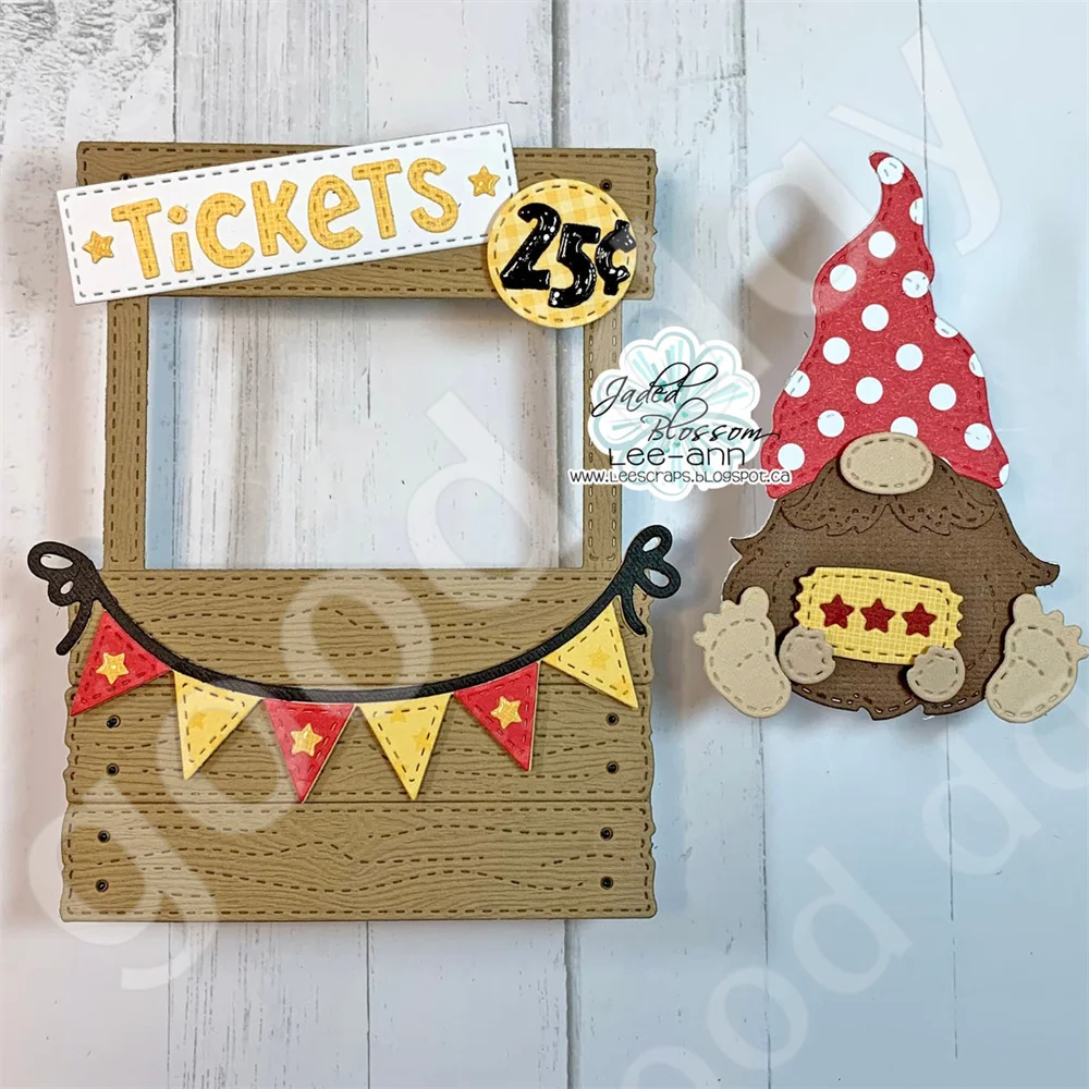 Kép 4: 2023 Új valentin Egynapi út Gnóm Adjungál Hópárduc Dugvány Csavarmenetvágó majd bélyegek scrapbook Zsebnaptár decoratie Dombornyomás Ajánló diy rty handmade