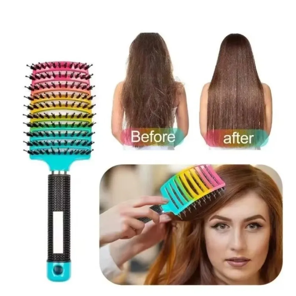 

Wet Hair Use Magic Scalp Massage Hair Brush Curly Hair Design Styling Tool Professional Detangling Tool Hairdressing Tool