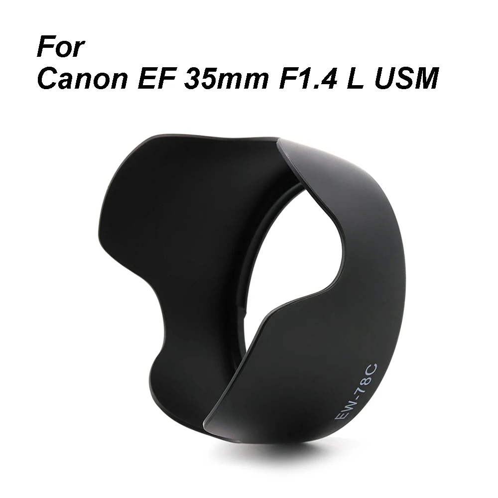 

Для Canon EF 35 мм f/1.4L USM байонетная бленда объектива EW-78C EW78C пластиковый NP4367