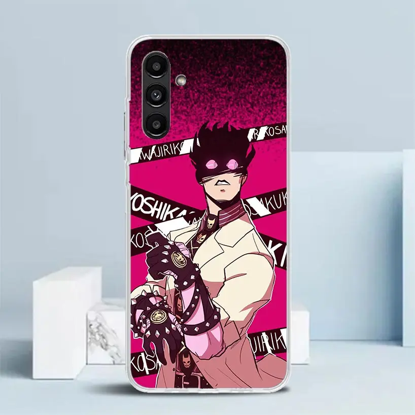 JoJo Adventure Killer Queen Phone Case For Samsung Galaxy A15 A14 A13 A12 A55 A54 A53 A52 A35 A34 A33 A32 A25 A24 A23 A22 A04S A